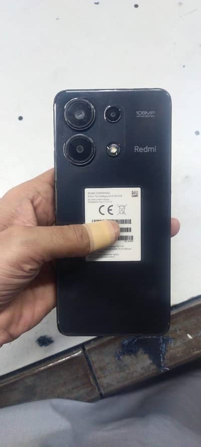 REDMI NOTE 13 8GB 256GB 10 BY 10 CONDITION COMPLETE SAMAN