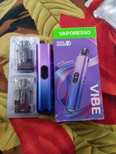 Vaporesso Vibe pod 10by10 Condition Just box open