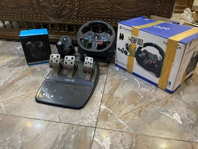 Logitech g29 with gear and original box 10/10 mint condition