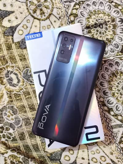 tacno povo 2 with box and charger 128 gb