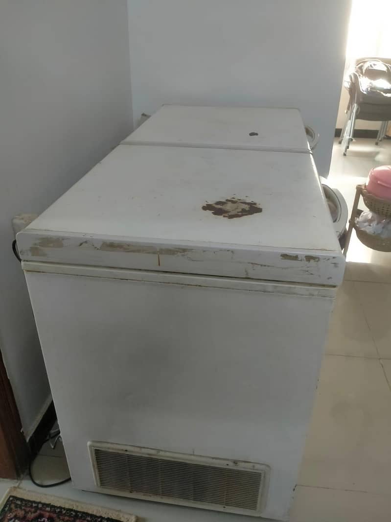 Waves double door deep freezer 2