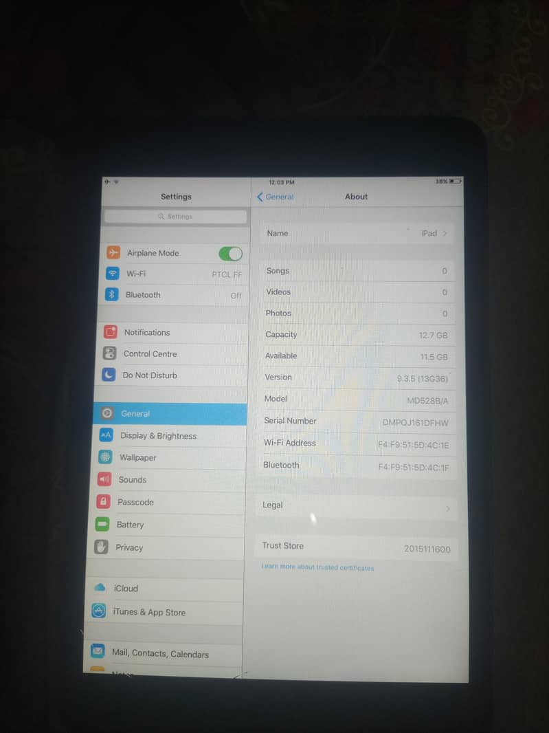 ipad MD528B/A 1