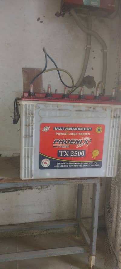 2 tubbler batteries 2500 for sale  8mounth used