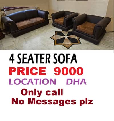 4 SEATER SOFA