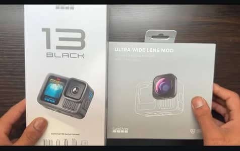 Gopro Hero 13 & Lens Mod 2.0 Ultra Wide 177mm Angle $100 Accessory