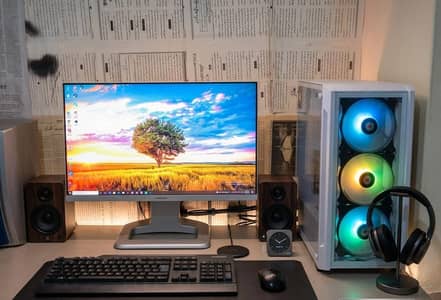 HP computer with LED Boarder Less 24inch