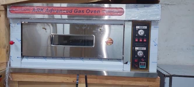 imported Pizza deck oven ARK new model total steel body