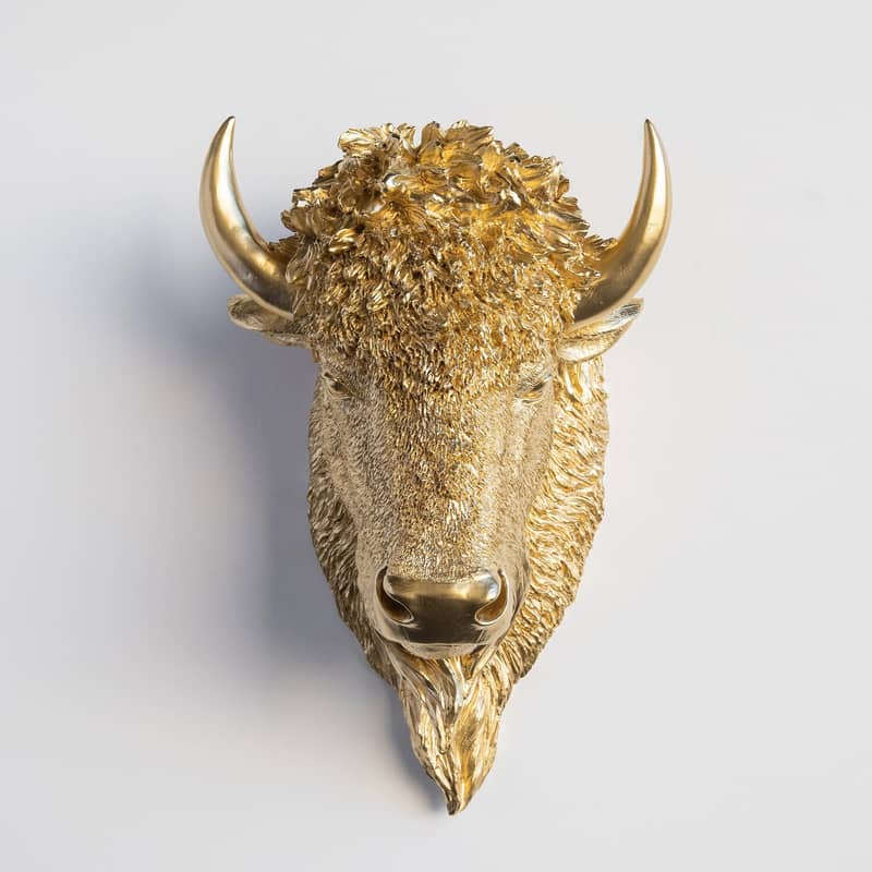 Deer Wall Hanging Face 14