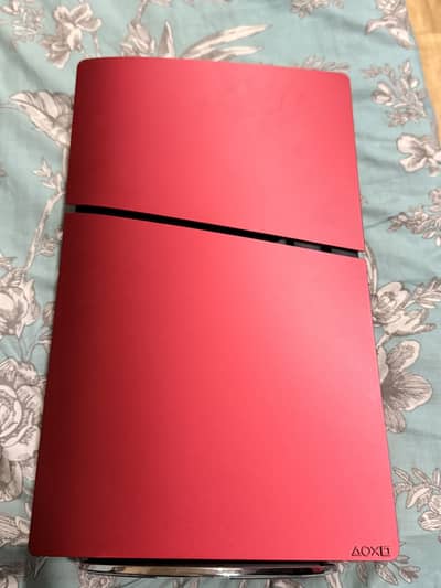Ps5 slim disk edition with red plates new