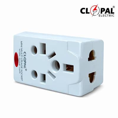 5 in 1 Clopal original multi socket with fuse