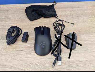 Razer DeathAdder V2 Pro Wireless Gaming Mouse – Excellent Condition