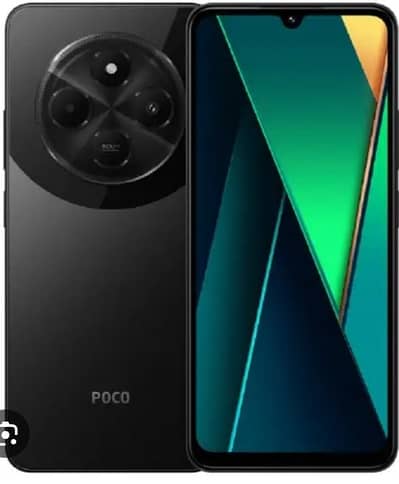 Poco c75 black colour My whatsapp number 03365011099