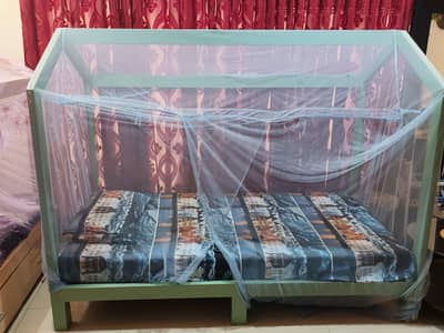 wooden bed beautiful and classic
