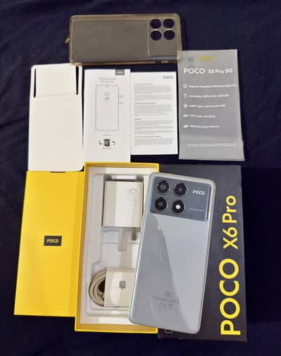 Poco X6 Pro (12gb 512gb) Complete Box