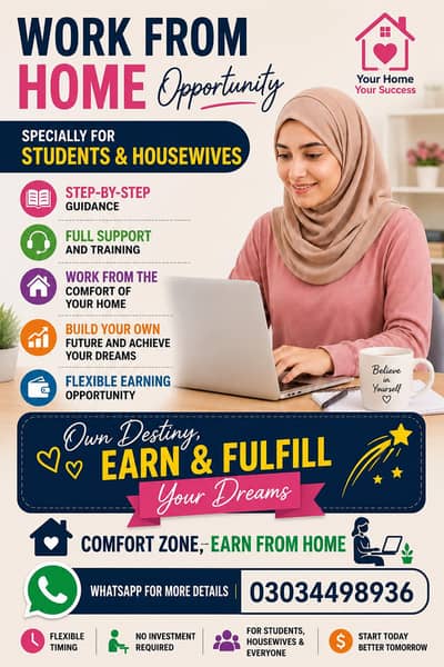 Alhumdulliah Authentic or Real Work 100% Only For Ladies 