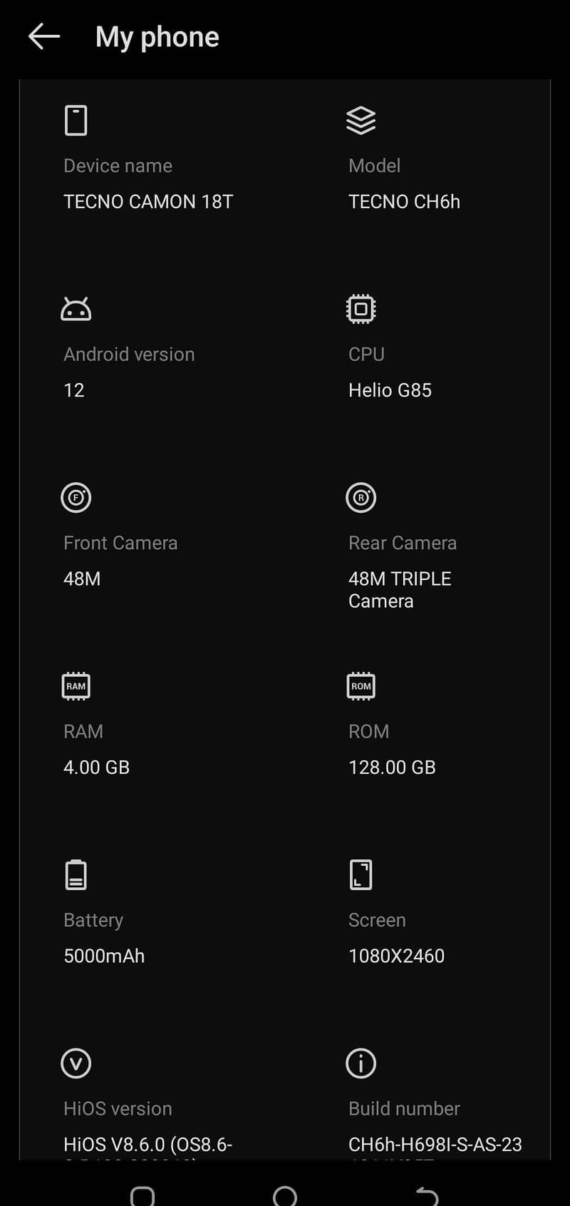 TECNO CAMON 18T 2