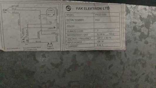 PEL Glass Door Refrigerator for Sale