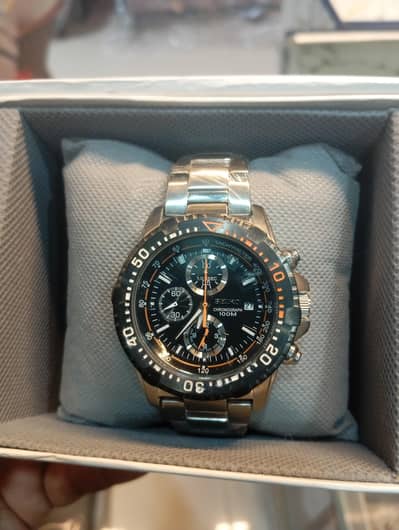 SEIKO Mod Dual Time For Men 14th Generation.