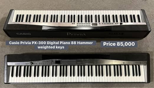 Casio Privia PX-300 Digital Piano 88 Hammer weighted keys / Keyboard s
