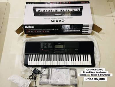 Casio CT-X700  Brand new Keyboard / Grand piano / Guitar / Amplifier