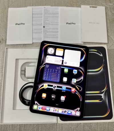 iPad Pro M4 256gb Complete Box