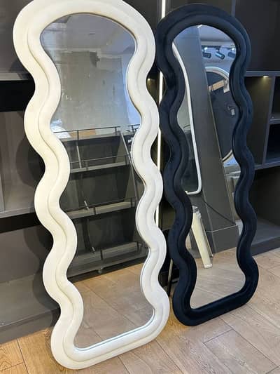 Full Length Wavy Mirror (Curvy Shape) trending design 03326037823