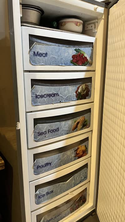 Dawlance Vertical deep freezer 6 drawer- Excellent condition