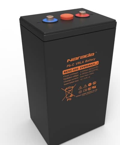 600 ah Narada 2v cell gell