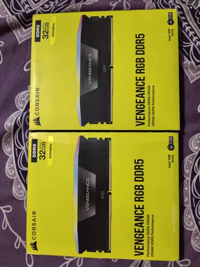 corsair vengence rgb 32gb ddr5 ram 6200mhz cl36