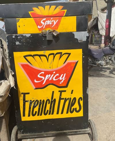 fries stall worh complete equipments