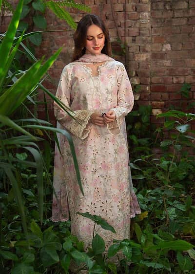 Heavy Embroidery 2pc 3pc Lawn Chiffon Organza Dress Wholesale Dealer