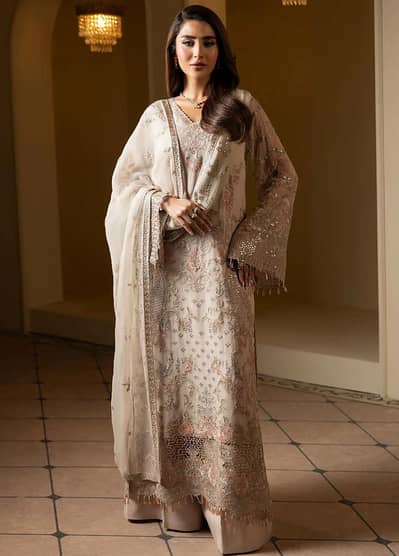 heavy Embroidery 2pc 3pc Lawn Chiffon Organza Dress Wholesale Dealer