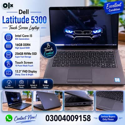 Dell Latitude 5300 Core i5 8th Gen | Touch Display