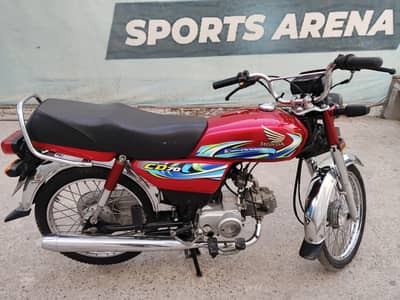 Honda Cd 70 Total Genuine Model 2024