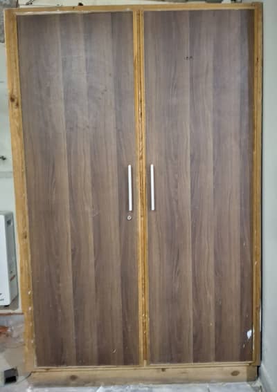 Wooden 2 Door Wardrobe / Cupboard