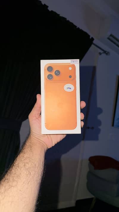 17 pro max orange pta approved ( physical+E )