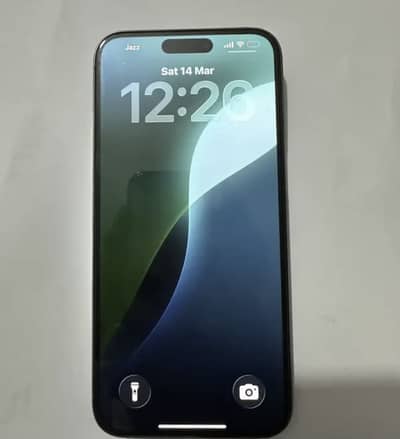 I phone 15 pro max 256 gb PTA