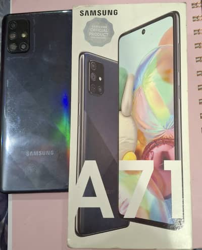 Samsung Galaxy A71 8GB RAM 128GB With Original Box