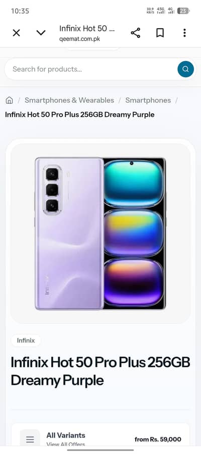 infinix hot 50 pro Plus