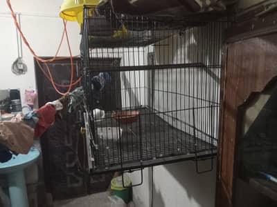 cage and kekar box for love birds