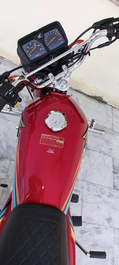 Honda 125 purchase date 19 April