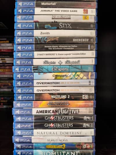 Play station 4 and play station 5 games Available