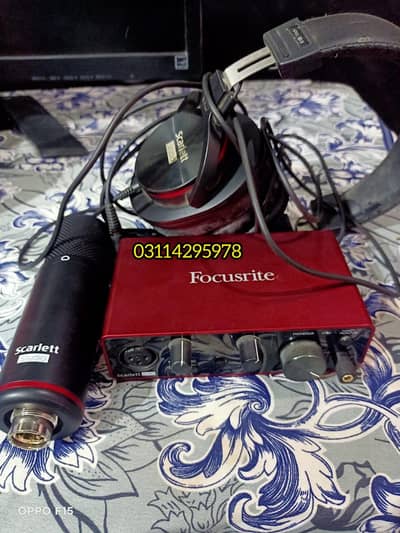 focusrite scarletts set
