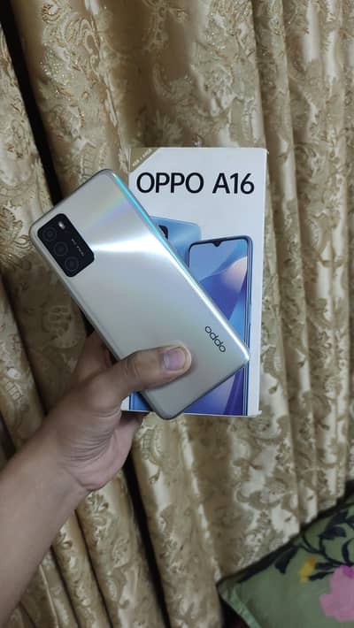 OPPO A16 with box 10/10