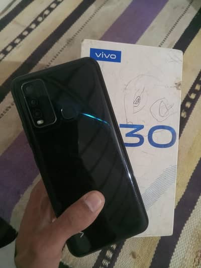 Vivo y30 full box 4gb ram 128gb memory only sale
