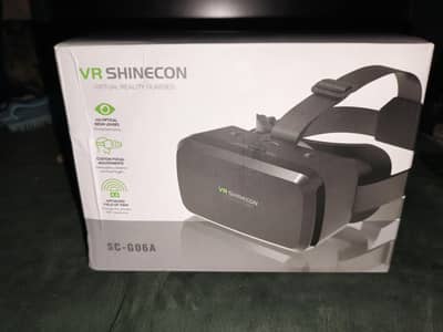 Shinecon G06A New VR Headset with Gear and Cells Complete Setup Best!