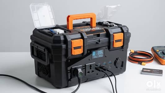 Power Station 3000W+ Battery Included Ac Works for 5 hours