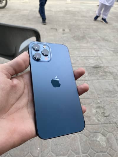 iPhone 12 Pro Max Pacific Blue 128GB | Factory Unlock | 10/10