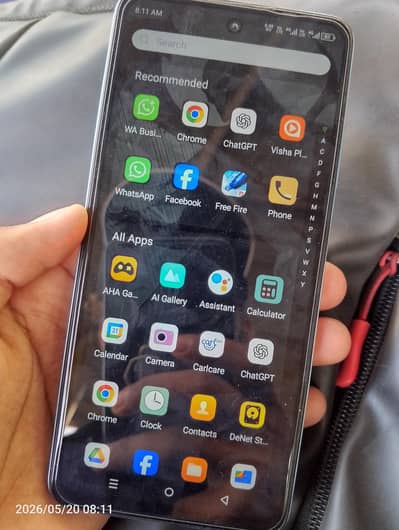 Infinix smart 8 Pro with box and charger. . . . .