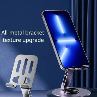 Adjustable Phone stand grey ABS Metal